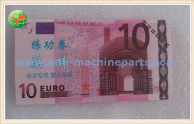 De originele middel-Test van ATM DieboldParts van 10 euro Groottezelfde met de Echte Nota's