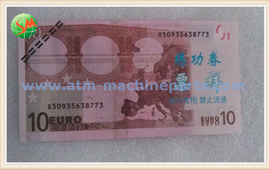 De originele middel-Test van ATM DieboldParts van 10 euro Groottezelfde met de Echte Nota's