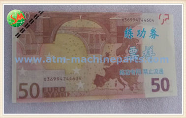 Benadert Werkelijkheid en Nauwkeurigheids de Delen middel-Test van Wincor ATM van 50 euro