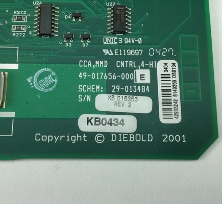 Diebold 49-017656-000E CCA Control Board Card PCB ATM onderdelen
