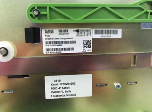 01750234240 1750234240 Geldautomaat Wincor Nixdorf Chassis 5 Kassetten LONG PREASSD Geldautomaatonderdelen