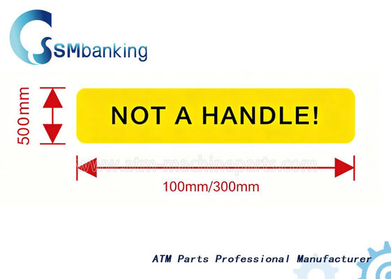 GRG8240 Gele sticker voor 8240 Dispenser, maat 100mm×20mm